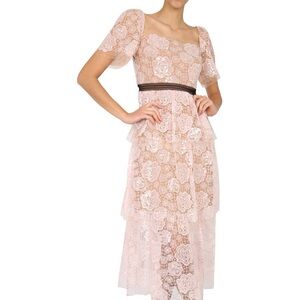 Self Portrait Midi Dress